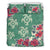 Fiji Duvet Cover Set - Hibiscus And Turtle Fijian - Polynesian Pride