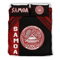 American Samoa Duvet Cover Set - American Samoa Seal - Polynesian Pride