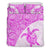 Turtle Mermaid Polynesian Duvet Cover Set 07 TH90 Black - Polynesian Pride