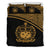 Samoa Duvet Cover Set - Gold Curve Style - Polynesian Pride
