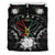 Kanaka Maoli Gray Hibiscus Rising Bedding Set - Polynesian Pride