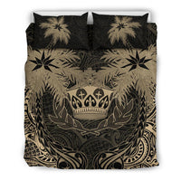 Tonga Duvet Cover Set - Crown Coconut (Duvet Cover) - Polynesian Pride