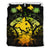 Papua New Guinea Duvet Cover Set - Papua New Guinea Flag & Reggae Hibiscus - Polynesian Pride