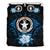 Northern Mariana Islands Duvet Cover Set - Northern Mariana Islands Flag & Hibiscus - Polynesian Pride