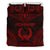Pohnpei Polynesian Chief Duvet Cover Set - Red Version Red - Polynesian Pride