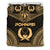Pohnpei Polynesian Chief Duvet Cover Set - Gold Version Gold - Polynesian Pride