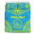 Palau Flag Polynesian Chief Duvet Cover Set Blue - Polynesian Pride