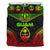 Guam Polynesian Chief Duvet Cover Set - Reggae Version Art - Polynesian Pride