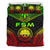 Federated States Of Micronesia Polynesian Chief Duvet Cover Set - Reggae Version Art - Polynesian Pride