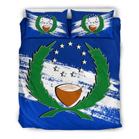 Pohnpei Duvet Cover Set - Pohnpei Flag Premium - Polynesian Pride
