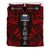 Samoa Duvet Cover Set - Polynesian Tattoo Red - Polynesian Pride