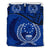 Pohnpei Duvet Cover Set - Pohnpei Flag Dark Blue - Polynesian Pride