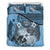 Tonga Duvet Cover Set - Tonga Coat Of Arms Blue - Polynesian Pride