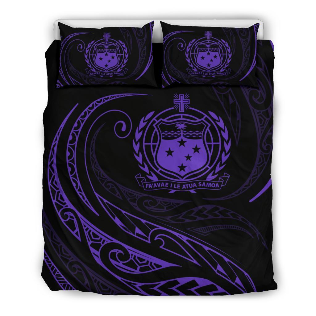 Samoa Bedding Set - Purple - Frida Style Purple - Polynesian Pride