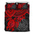 Tahiti Polynesian Duvet Cover Set - Red Turtle - Polynesian Pride