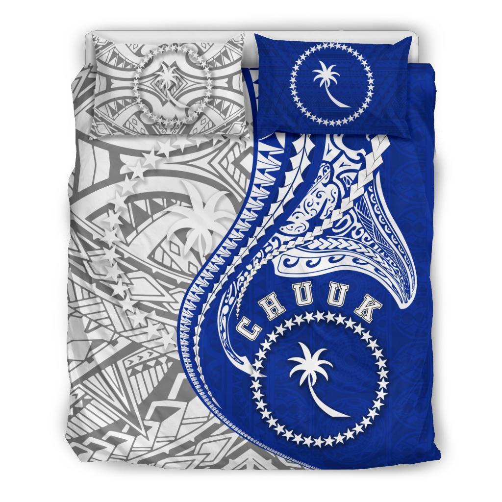 Polynesian Bedding Set - Chuuk Duvet Cover Set Kanaloa Tatau Gen FM - Polynesian Pride