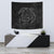 Hawaii Turtle Kanaka Map Hibiscus Poly Tapestry - Gray Wall Tapestry 75cm*90cm Gray - Polynesian Pride