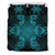 Hawaiian Turtles Tribal Mask Polynesian Bedding Set Blue Blue - Polynesian Pride