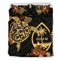 Polynesian Duvet Cover Set - Guam Duvet Cover Set Turtle Lucky - Polynesian Pride