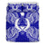 Polynesian Bedding Set - Pohnpei Duvet Cover Set Map Blue - Polynesian Pride