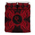 Polynesian Bedding Set - Chuuk Duvet Cover Set Map Red - Polynesian Pride