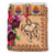 Polynesian Duvet Cover Set - Tahiti Bedding Set Turtle Hibiscus Manhattan - Polynesian Pride