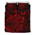 Polynesian Bedding Set - Pohnpei Duvet Cover Set Red Color - Polynesian Pride
