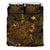 Polynesian Bedding Set - Papua New Guinea Duvet Cover Set Gold Color - Polynesian Pride