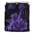 Hawaii Bedding Set - Hawaii Ukulele Flower Bedding Set - Purple Purple - Polynesian Pride