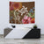 Hawaii Turtle Polynesian Tapestry - Herd Style Wall Tapestry 75cm*90cm Orange - Polynesian Pride