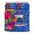 Samoa Bedding Set - Hibiscus Polynesian Pattern Blue Version - Polynesian Pride