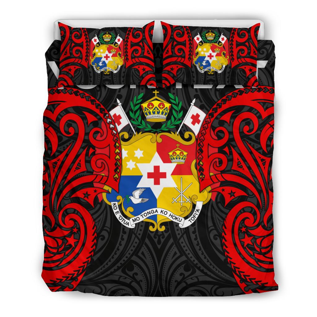 Tonga Polynesian Custom Personalised Bedding Set - Tongan Spirit - Polynesian Pride