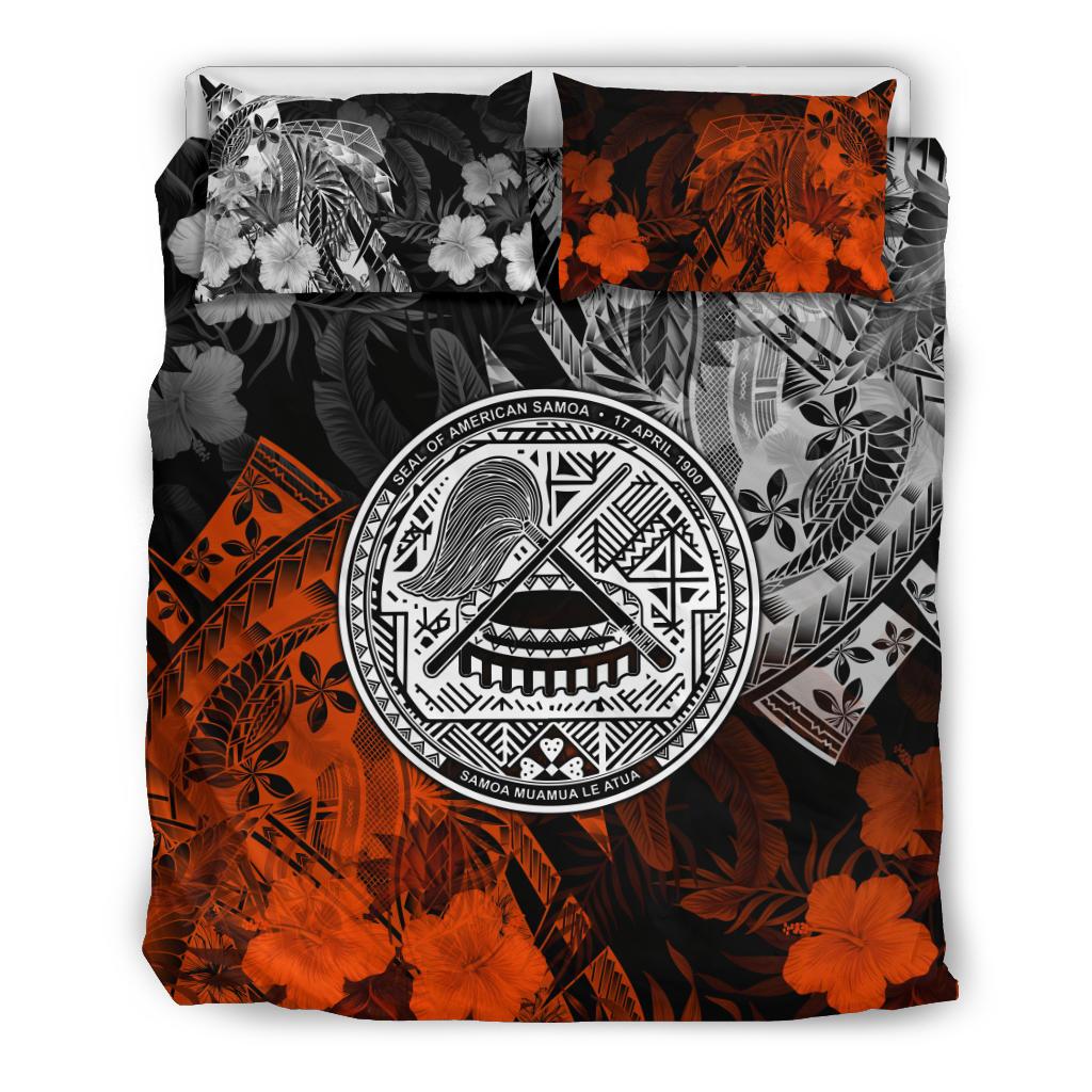 American Samoa Bedding Set - Vintage Polynesian Style - Polynesian Pride