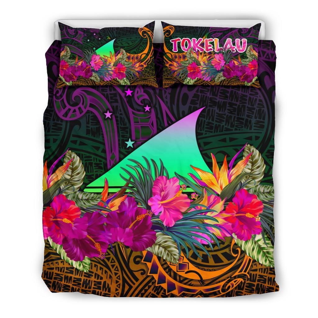 Tokelau Bedding Set - Summer Hibiscus - Polynesian Pride