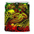 Papua New Guinea Bedding Set - Reggae Shark Polynesian Tattoo - Polynesian Pride