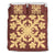 Hawaiian Bedding Set Royal Pattern - Coral - C2 Style Coral - Polynesian Pride