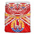 Tahiti Rugby Bedding Set Polynesian Coat Of Arms and Flag - Polynesian Pride