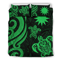 Nauru Bedding Set - Green Tentacle Turtle - Polynesian Pride