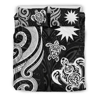 Nauru Bedding Set - White Tentacle Turtle - Polynesian Pride