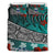 Samoa Bedding Set - Lizard And Turtle Green - Polynesian Pride