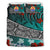 Tahiti Bedding Set - Lizard And Turtle Green - Polynesian Pride
