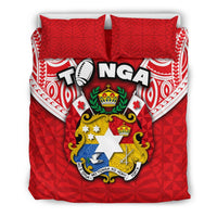 Tonga Rugby Bedding Set Royal Style - Polynesian Pride