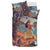 Hawaiian Duvet Cover Set - Tiki Style With Hula Hula Dancing Girl (Duvet Cover) - Polynesian Pride