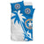 Northern Mariana Islands Duvet Cover Set - Northern Mariana Islands Seal & Coconut Tree - Polynesian Pride