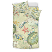 Hawaiian World Animals In Sea Bedding Set - Polynesian Pride