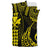 Kanaka Map Bedding Set Yellow - Polynesian Pride