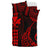 Kanaka Map Bedding Set Red - Polynesian Pride