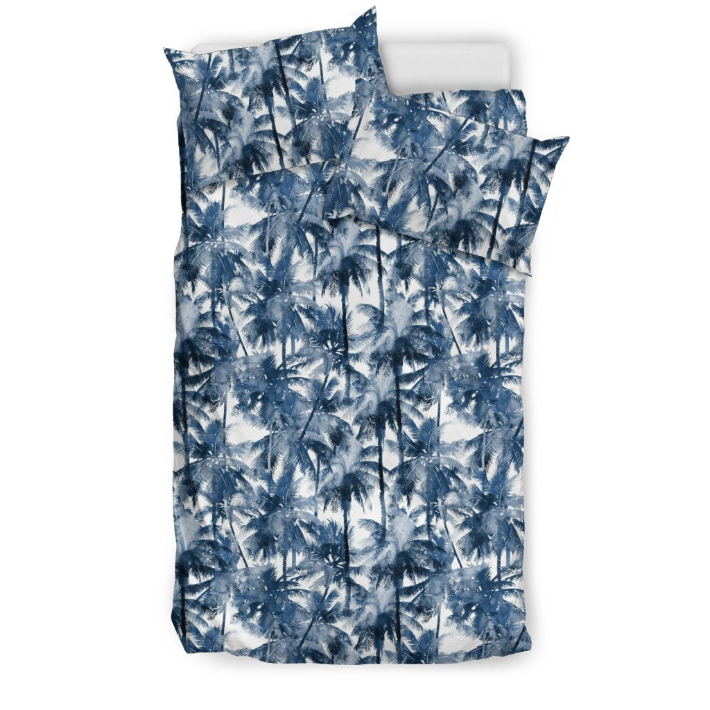Hawaiian Palm Trees And Tropical Branches Polynesian Bedding Set - Polynesian Pride
