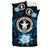 Northern Mariana Islands Duvet Cover Set - Northern Mariana Islands Flag & Hibiscus - Polynesian Pride