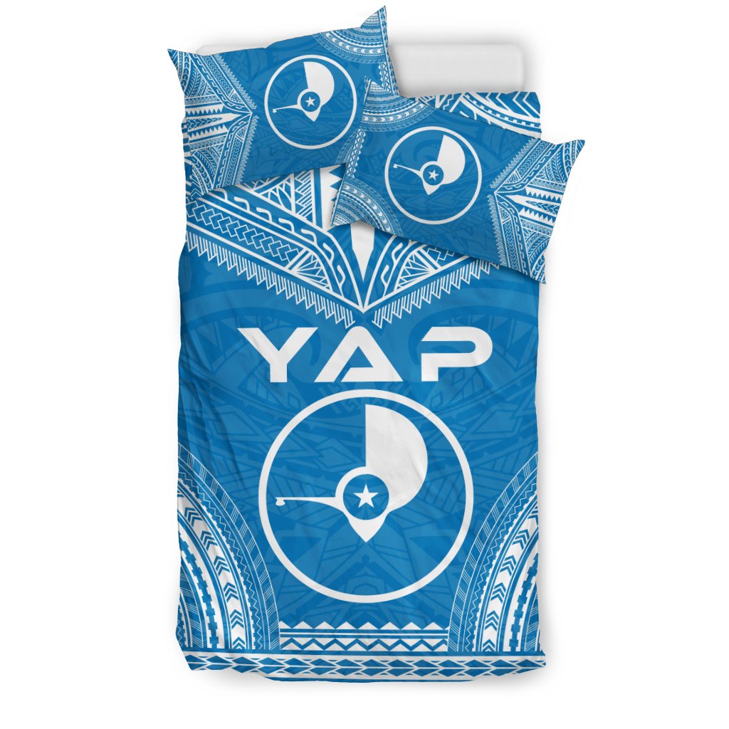 Yap Flag Polynesian Chief Duvet Cover Set - Polynesian Pride